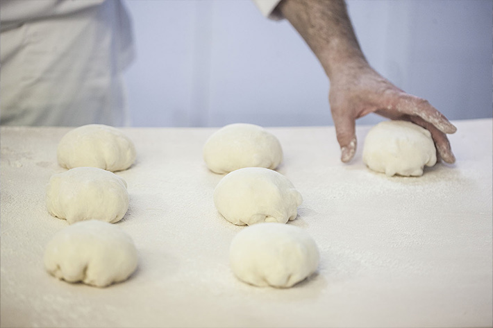 Masa Pizza separada